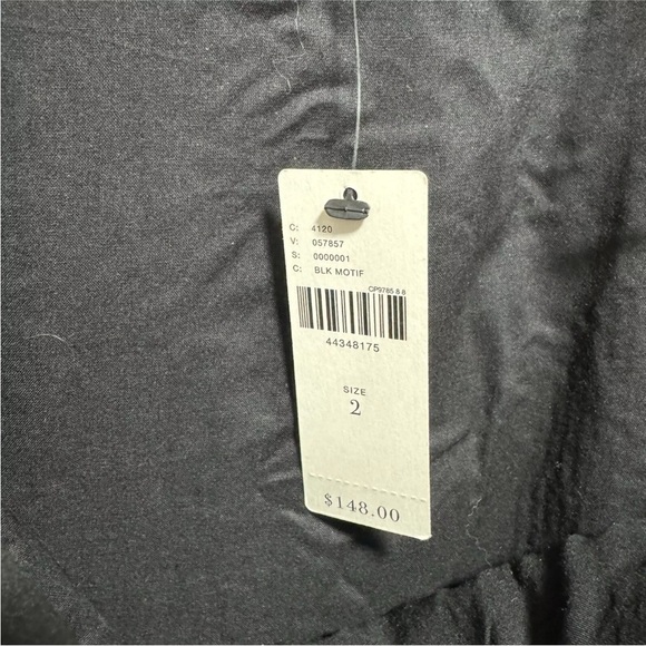 NWT Anthropologie Maeve Womens Size 2 Garden Glitz Skirt Black Sequin Floral - Picture 5 of 9